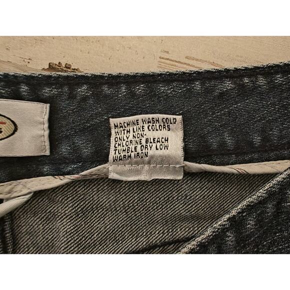 Talbots Capri Jeans Womens Size 10 Stretch Straight Leg Midrise Button Tab - Picture 4 of 9